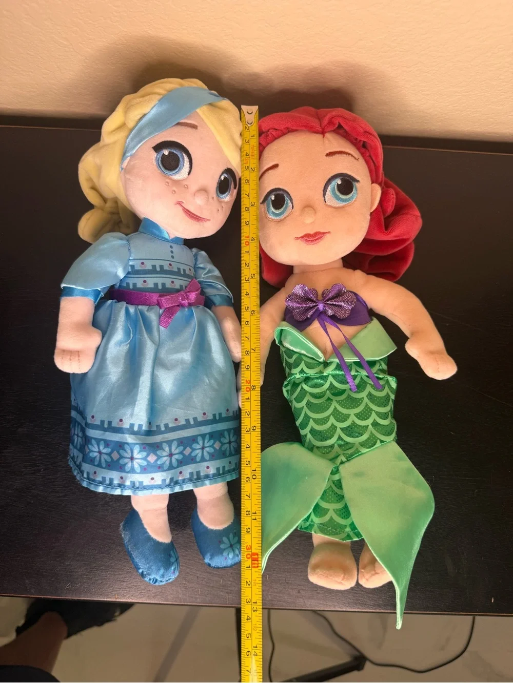 Disney Store Animators Collection Frozen Elsa/Ariel Plush Doll 12